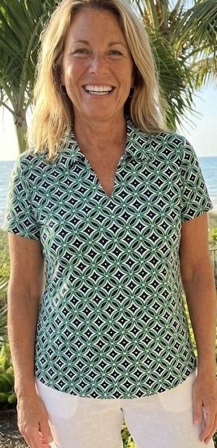 Lulu Collar S/S Top SPX5296P - GDEN