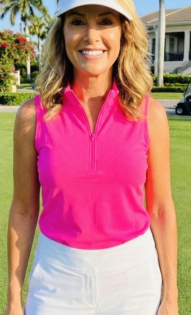 Lulu Zip Sleeveless Top SPX5211S - BHP