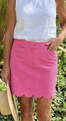 Lulu Scallop Skort BOS2152 - BHP