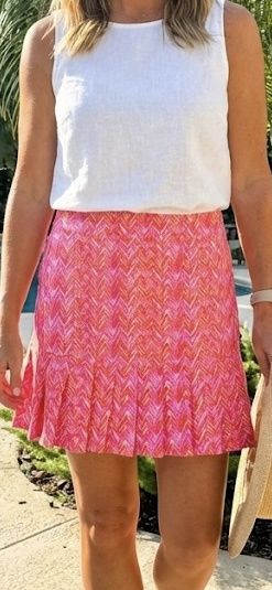 Lulu Flounce Skirt SPX2160P - CHPT