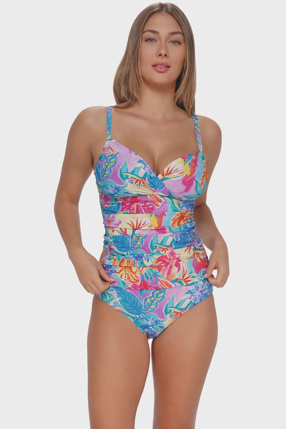 Sunset Serena Tankini 709 - Aloha Vista, Size: 34D