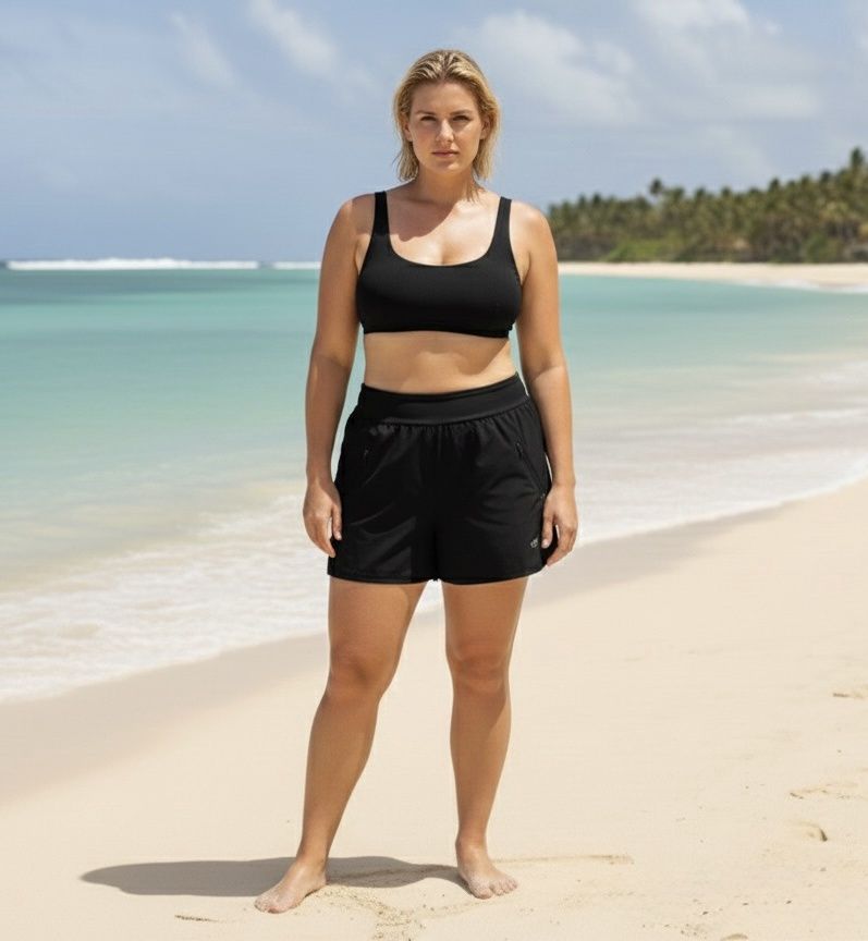 BH April Swim Short H58028 - Black