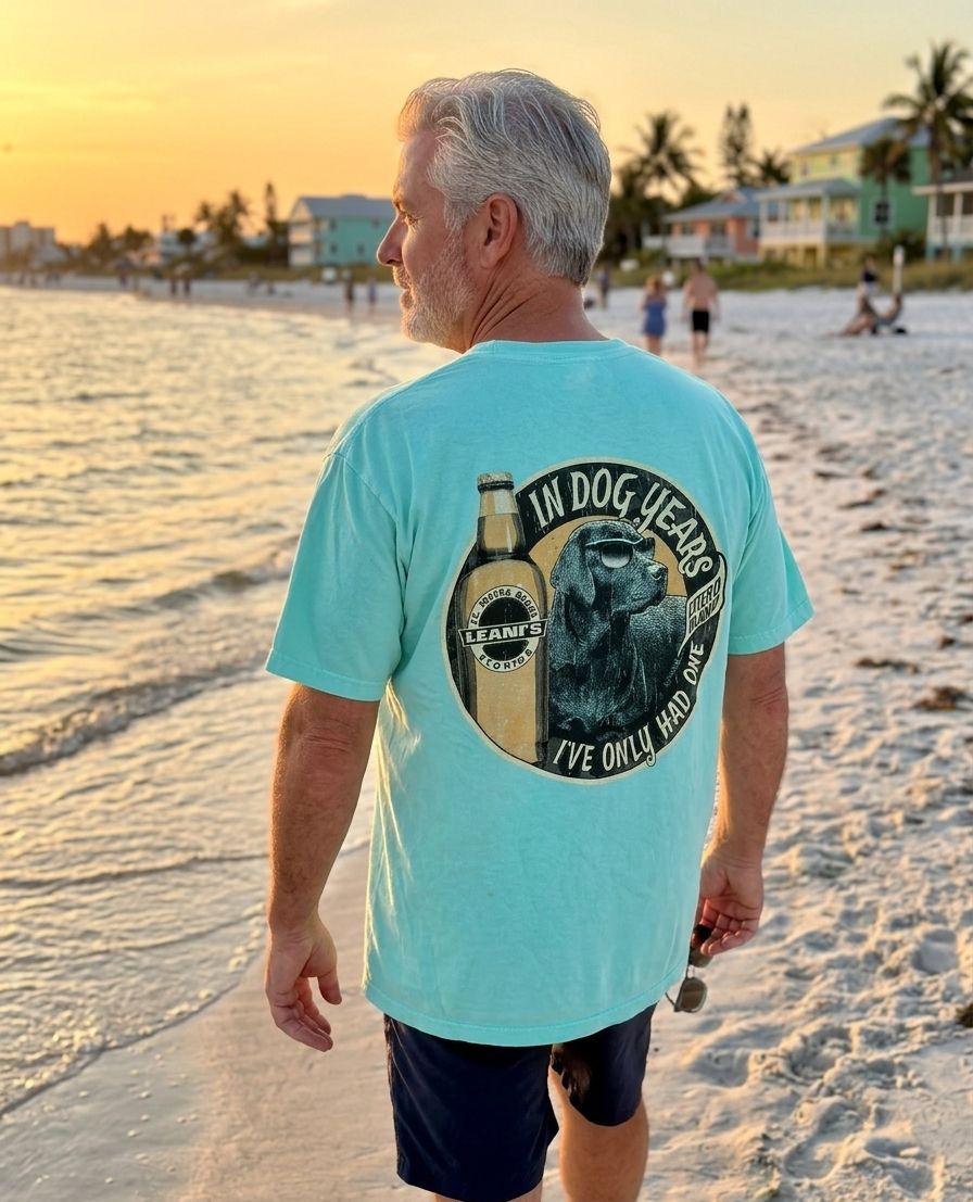 T-shirt Dog Years - Chalky Mint