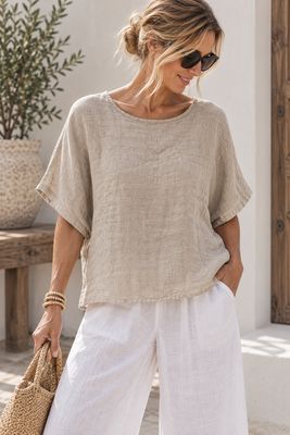 Liabella Top 7763 - Beige