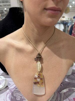 GS Necklace 83094- Natural