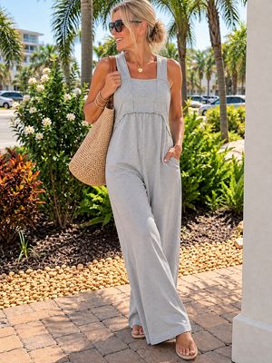 Camille &amp; Co Jumpsuit LB2526 - Grey