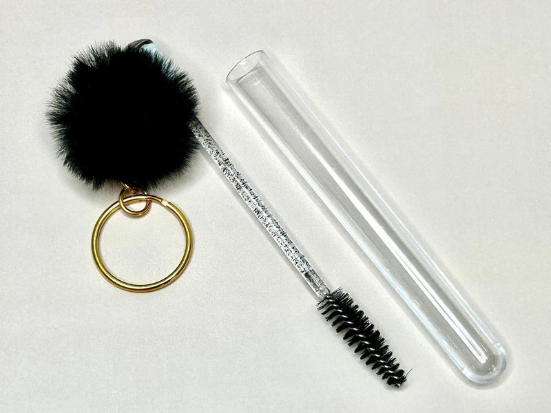 PomPom Keyring Spoolie