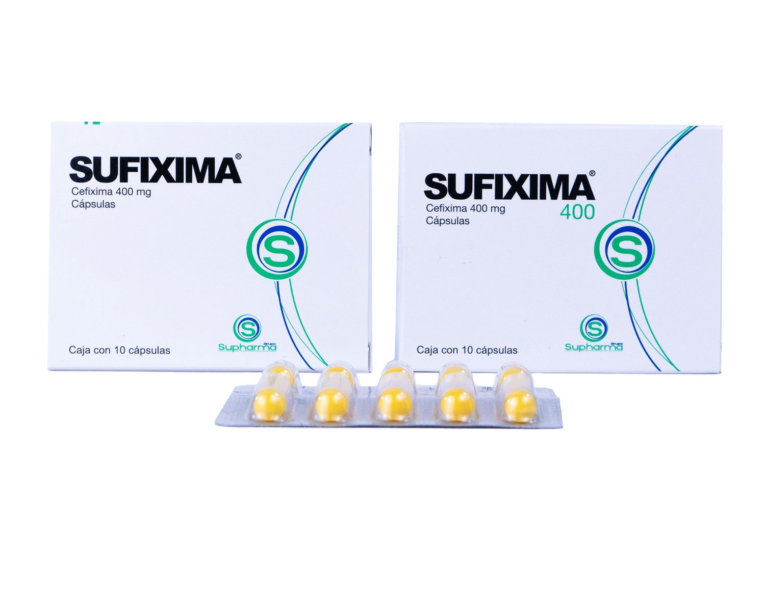 SUFIXIMA 400 mg Cápsulas