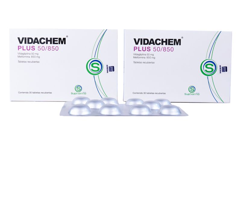 VIDACHEM PLUS 50 mg/850 mg