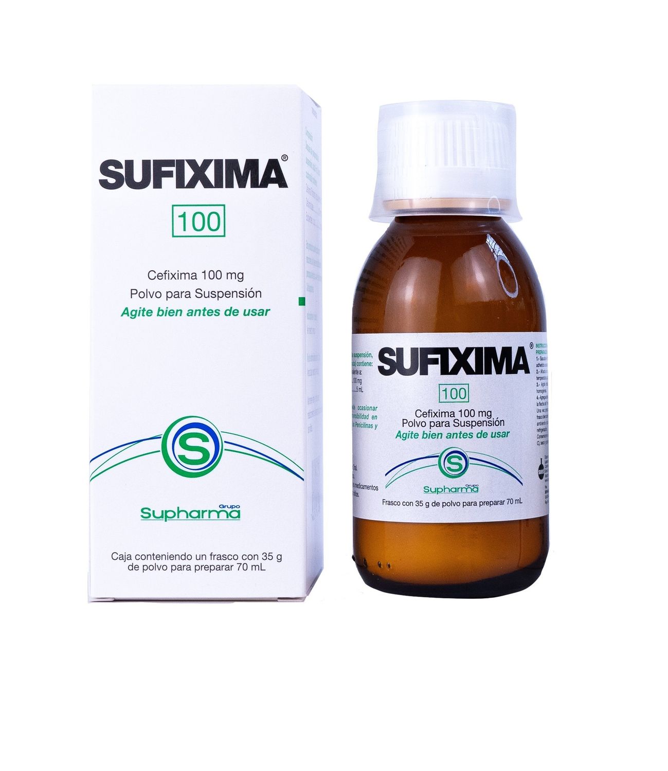SUFIXIMA 100 mg Suspensión