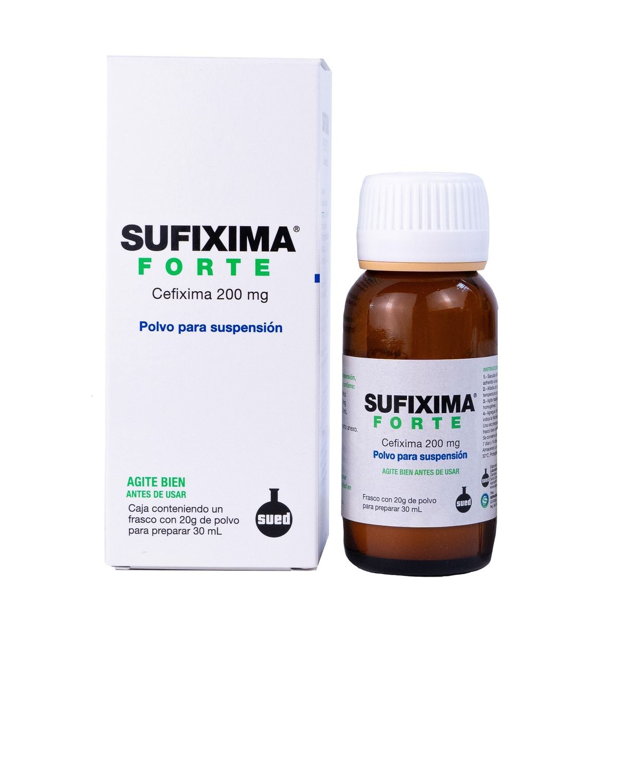 SUFIXIMA FORTE 200 mg Suspensión