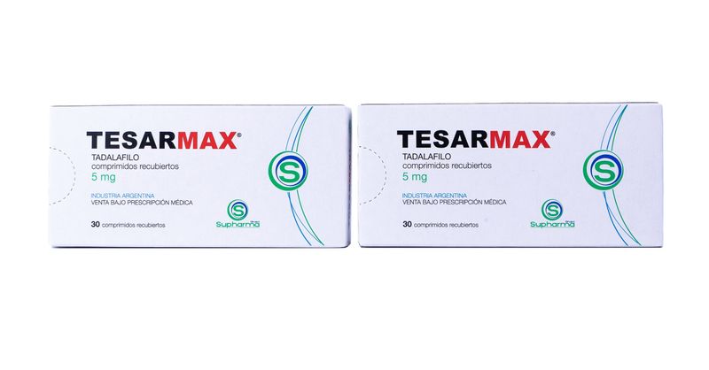 TESARMAX 5 mg Comprimidos recubiertos