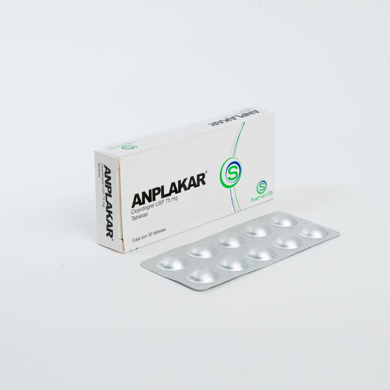 ANPLAKAR® 75 mg Tabletas