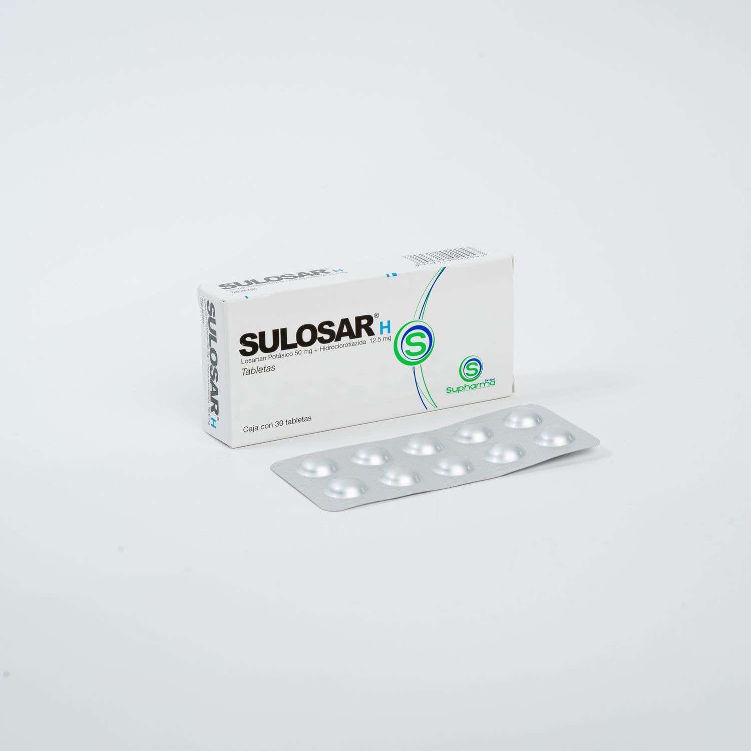 SULOSAR® H 50 mg + 12.5 mg Tabletas.