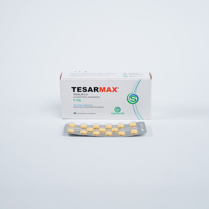TESARMAX® 5 mg Comprimidos recubiertos