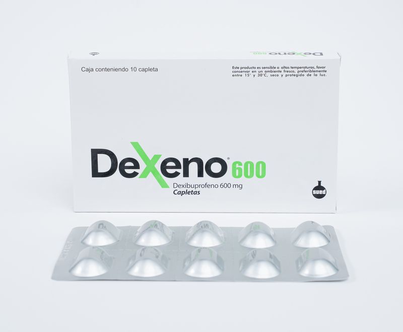 DEXENO® 600 mg Capletas