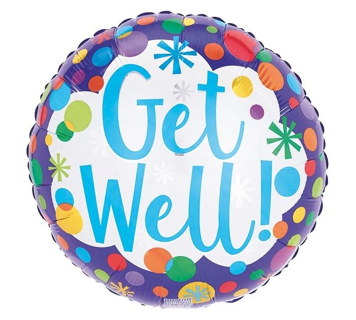 GWS 17&quot;*PKG* GET WELL BRIG