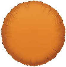 Orange solid balloon