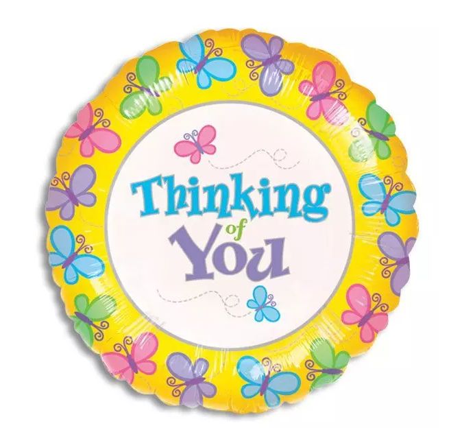 Thinking of you with butterflies