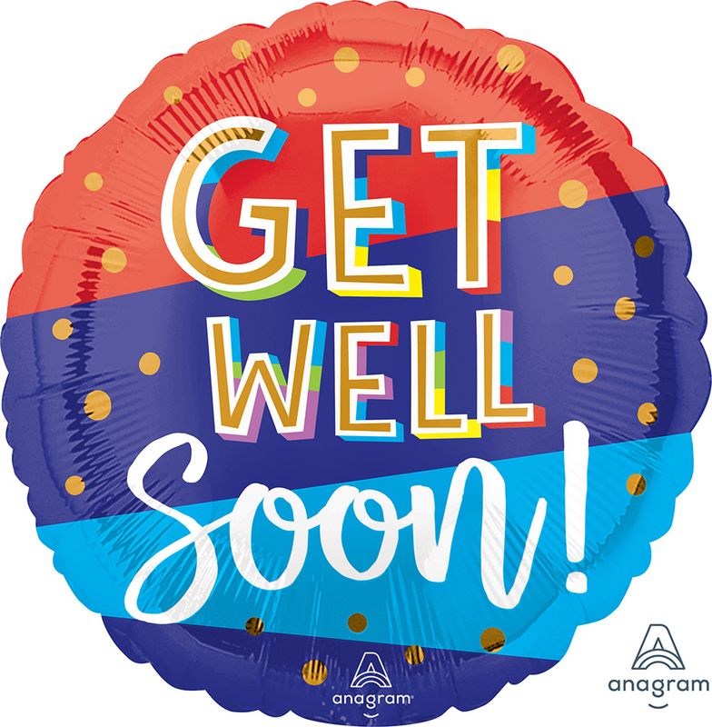 GWS 17&quot;PKG GET WELL BOUNCY