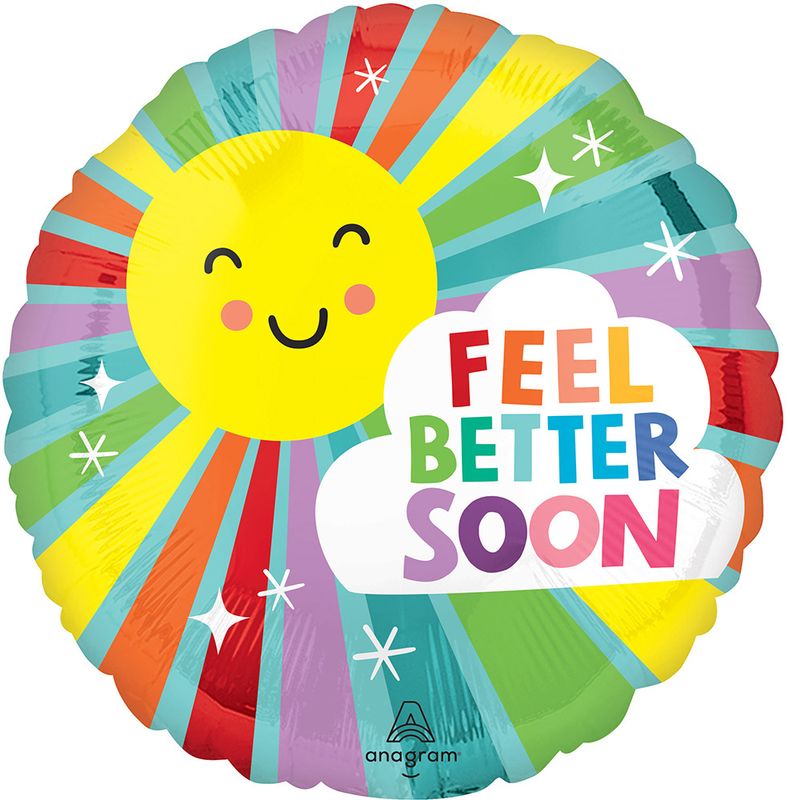 FEEL BETTER SOON SUNNY WISHES