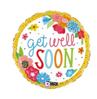 GWS 18&quot;*PKG*GET WELL FLORA