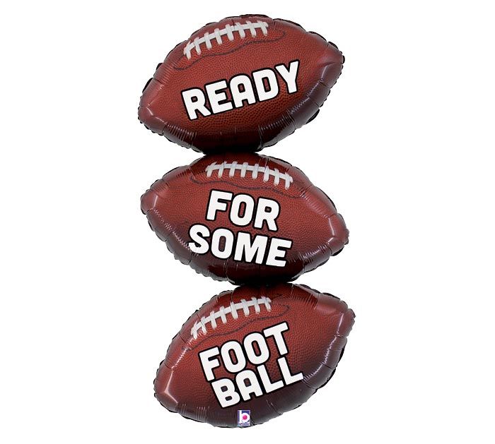 SPO 34&quot;*PKG* FOOTBALL TRIO