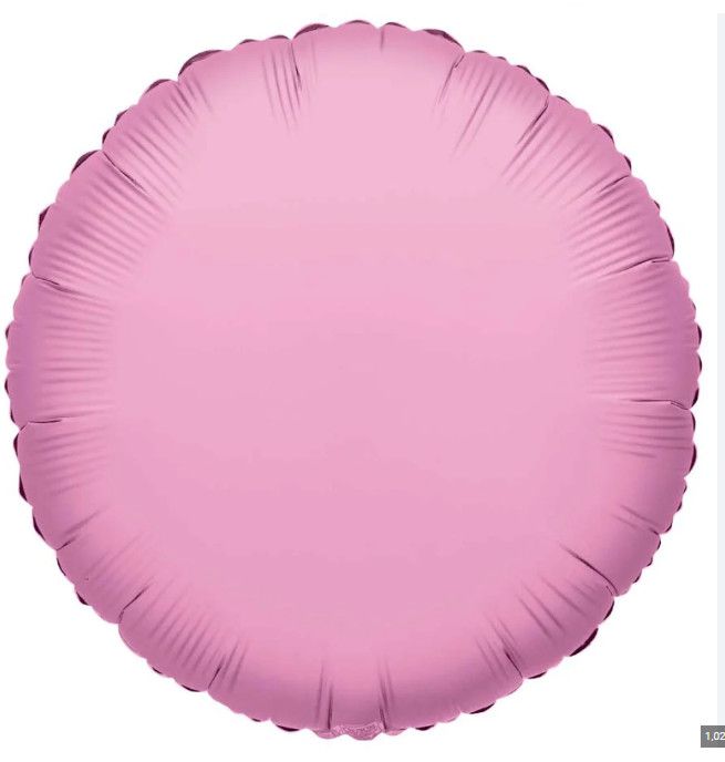 Solid Color Foil Balloon Light Pink