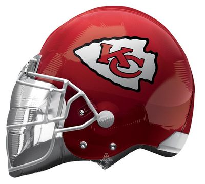 Kansas City Chiefs helmet balloon