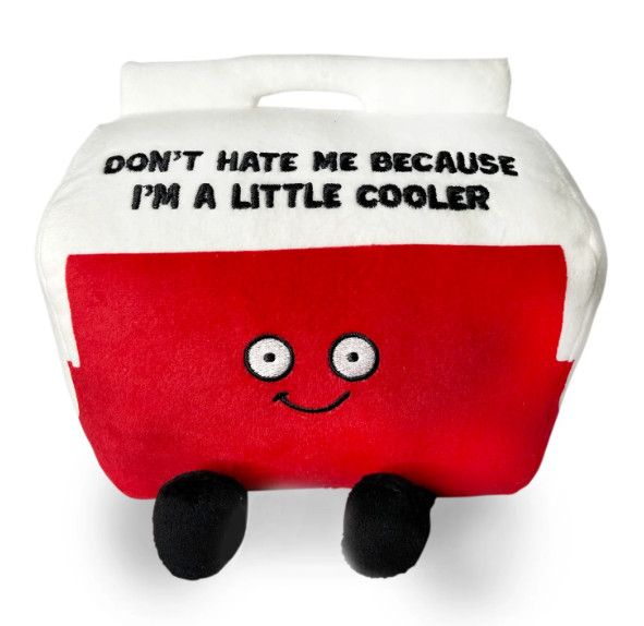 Funny Cooler Plushie, Perfect Gift for Friends, Family, Work