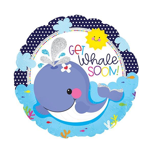 Get Whale Soon balloon