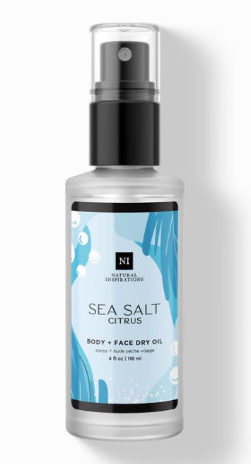 Sea Salt Citrus Body + Face Dry Oil