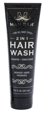 Man Bar Shampoo Midnight Amber