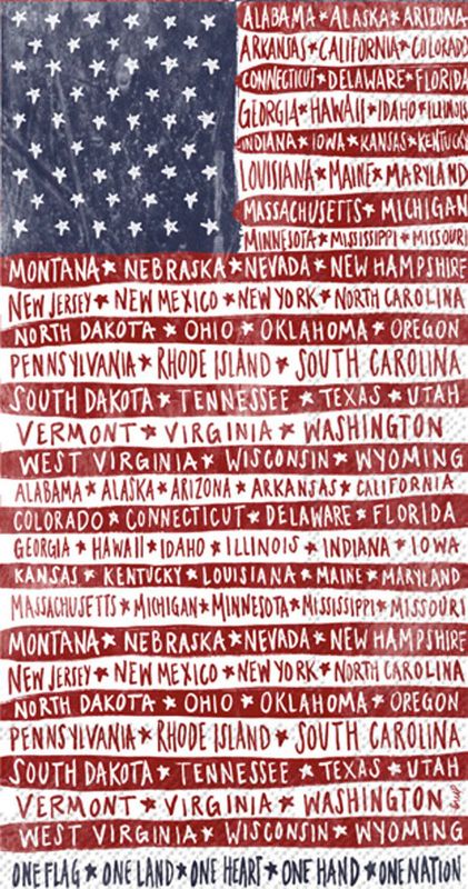 Guest Napkins One Nation