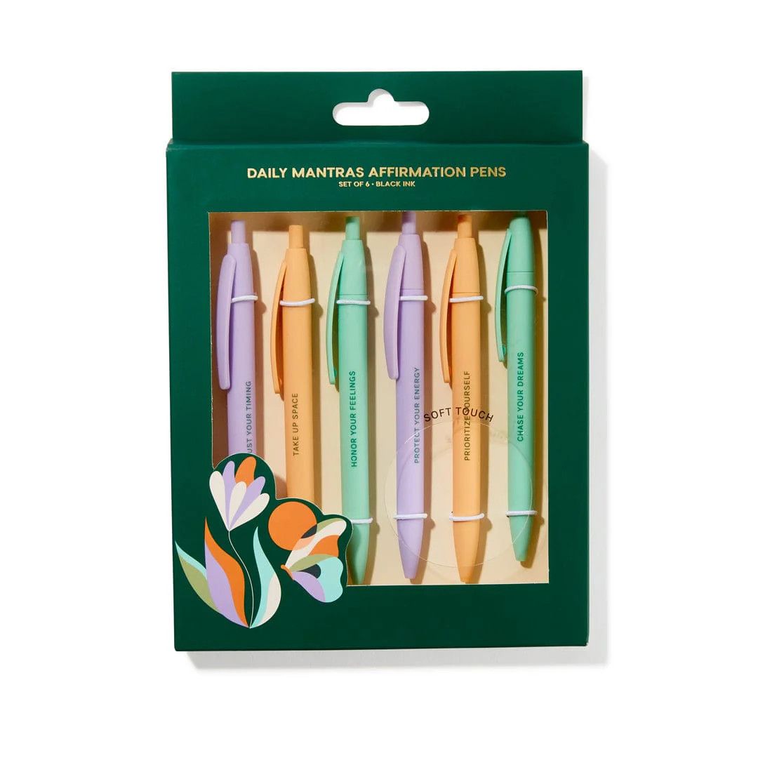 Affirmation Soft Touch Pens-6ct.