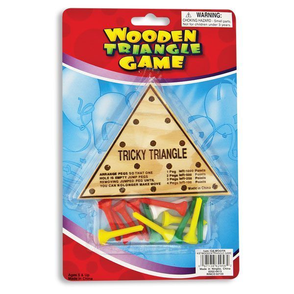 Wooden Triangle Game