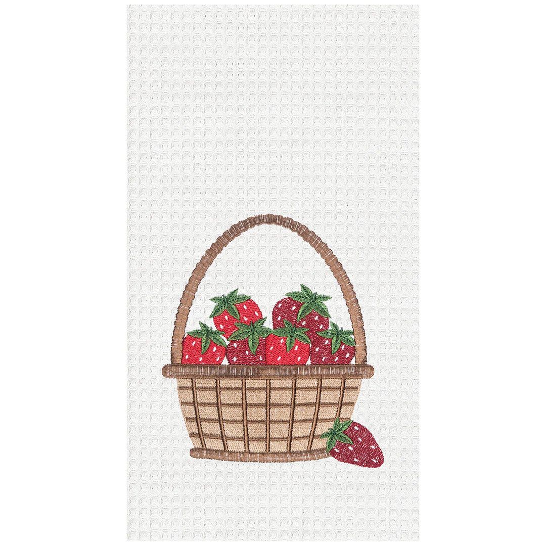 Strawberry Basket Towel