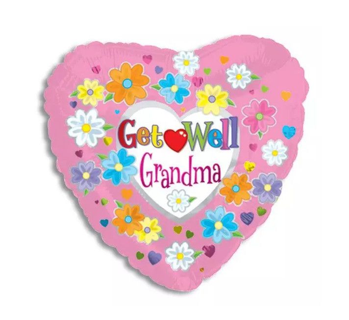 18&quot; Get Well Grandma Foil Balloon