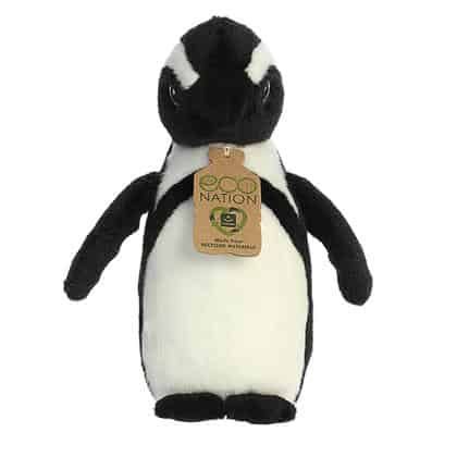 8&quot; Eco Softies Black Footed Penguin
