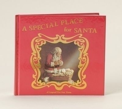 7.5&quot;H SPECIAL PLACE FOR SANTA BOOK BY RAY GAUER