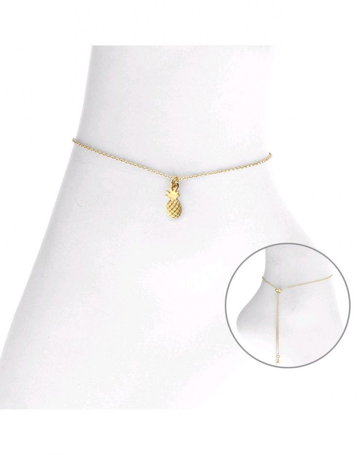 Slider Metal Anklet