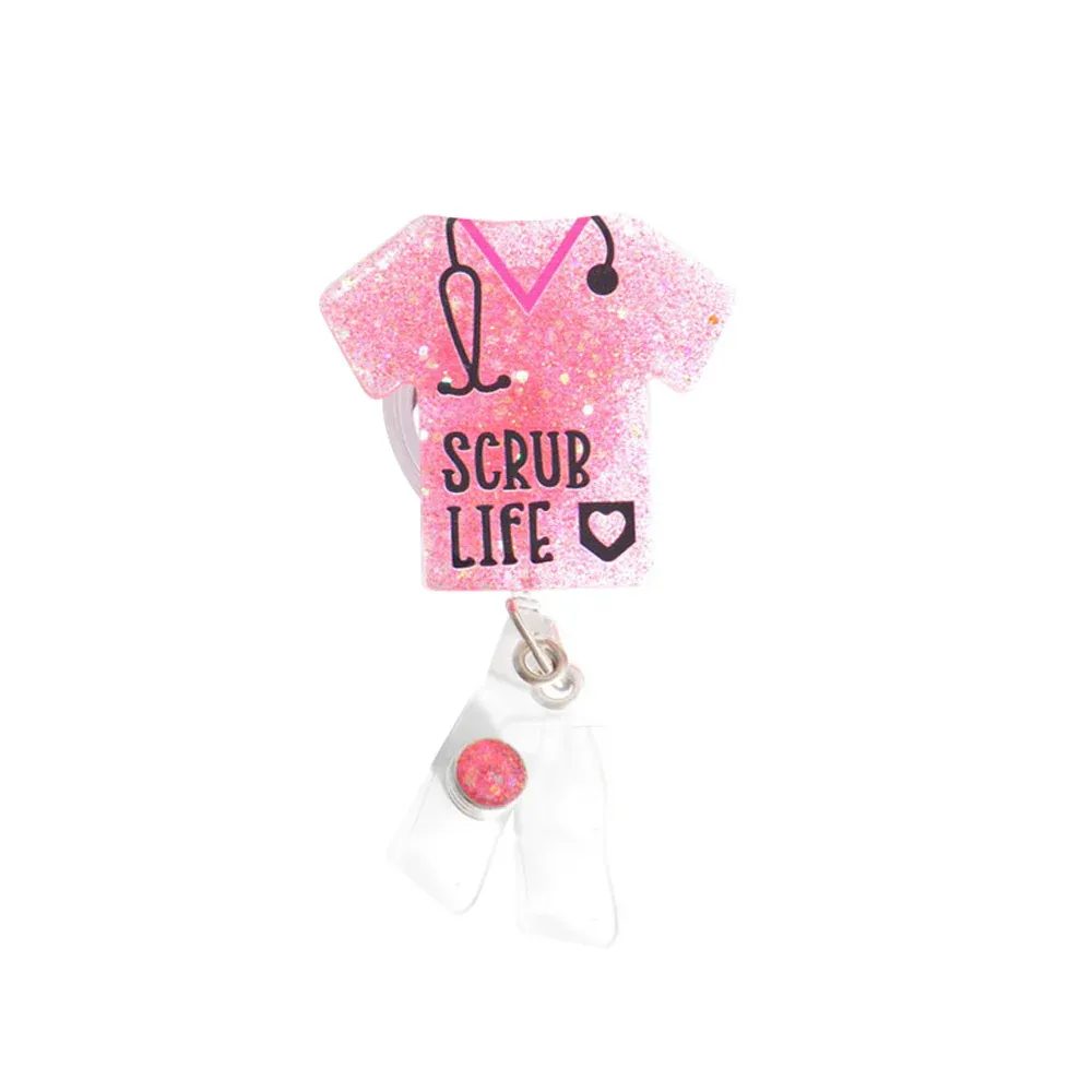 Glitterific Scrub Top