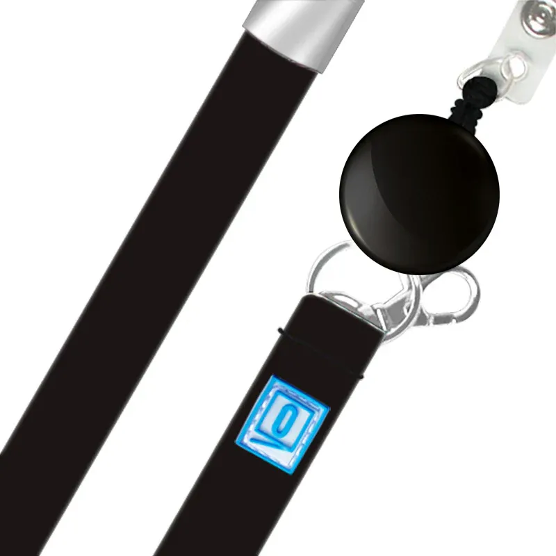 Luxe Lanyard Black