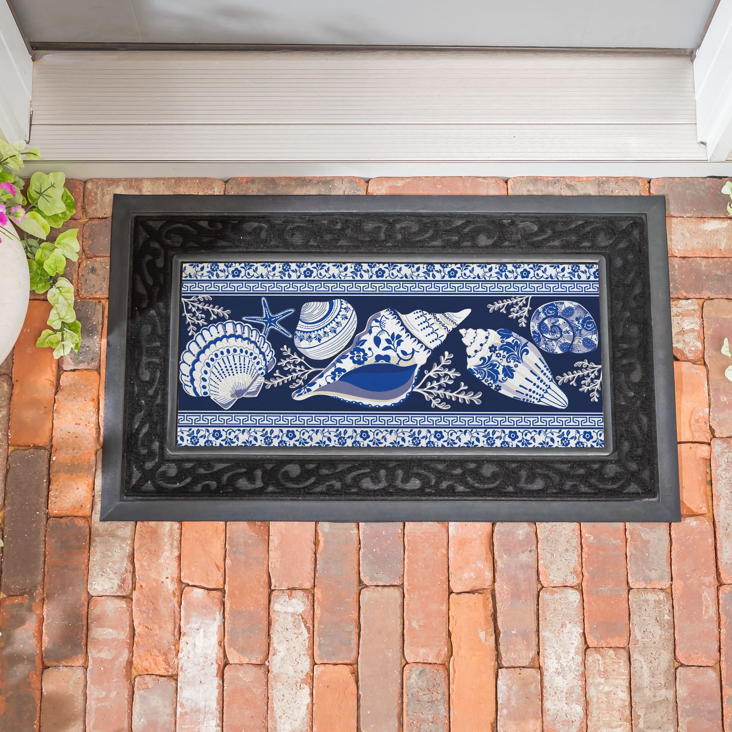 Chinoiserie Seashells Sassafras Switch Mat