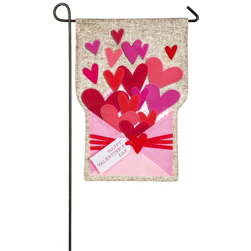 Garden Linen flag, Envelope of Wishes