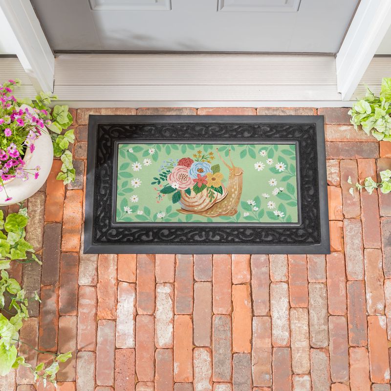 What She Shed Garden Snail Sassafras Switch Mat