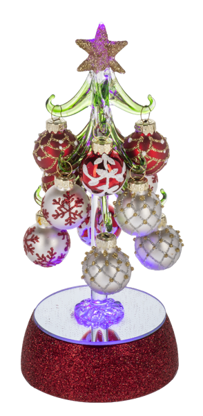 XMAS Tree -light up with Ornaments