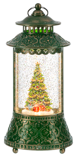 LED Light Up Shimmer Tree in Lantern