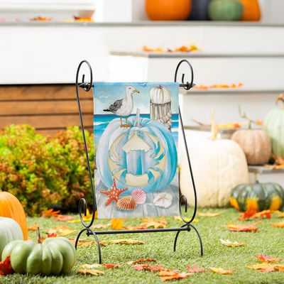 Crab O&#39; Lantern Suede Garden Flag