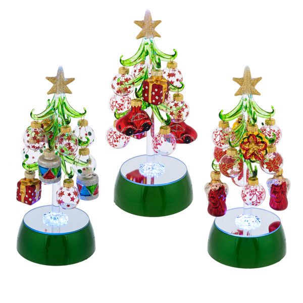 LT UP XMAS 3/ORNS